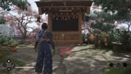 A still of the second shrine in Nishinomiya Shrine (Image via Sportskeeda Gaming || Ubisoft)